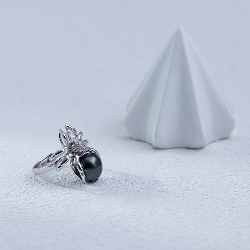ANGEPERLE Saltwater Pearl Rings Women's-2