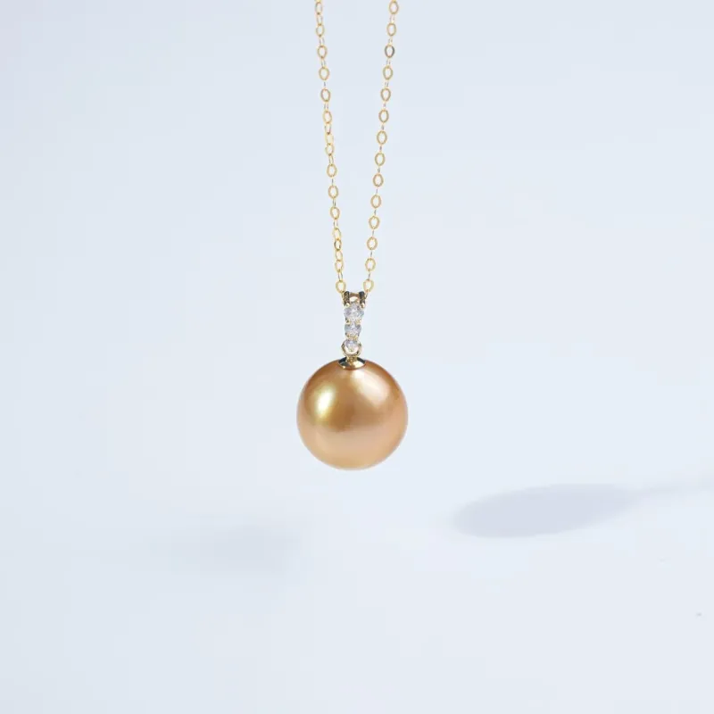 ANGEPERLE Saltwater Pearl Necklaces Women's-1