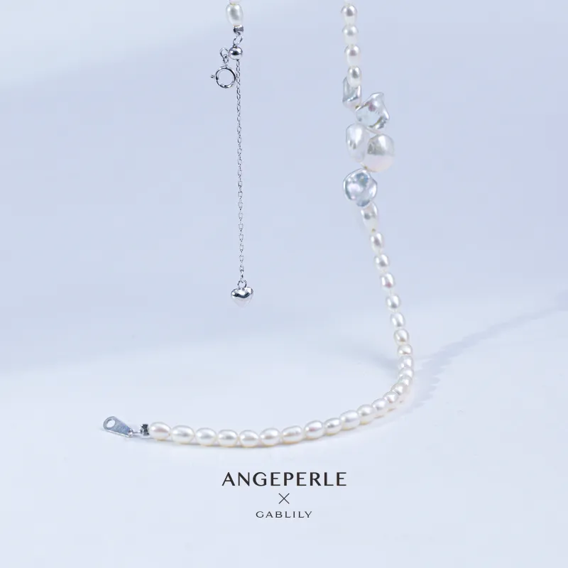 ANGEPERLE Pearl Necklaces Women's-2