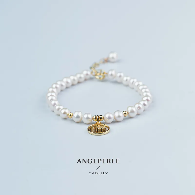 ANGEPERLE Pearl Bracelets Women's-2