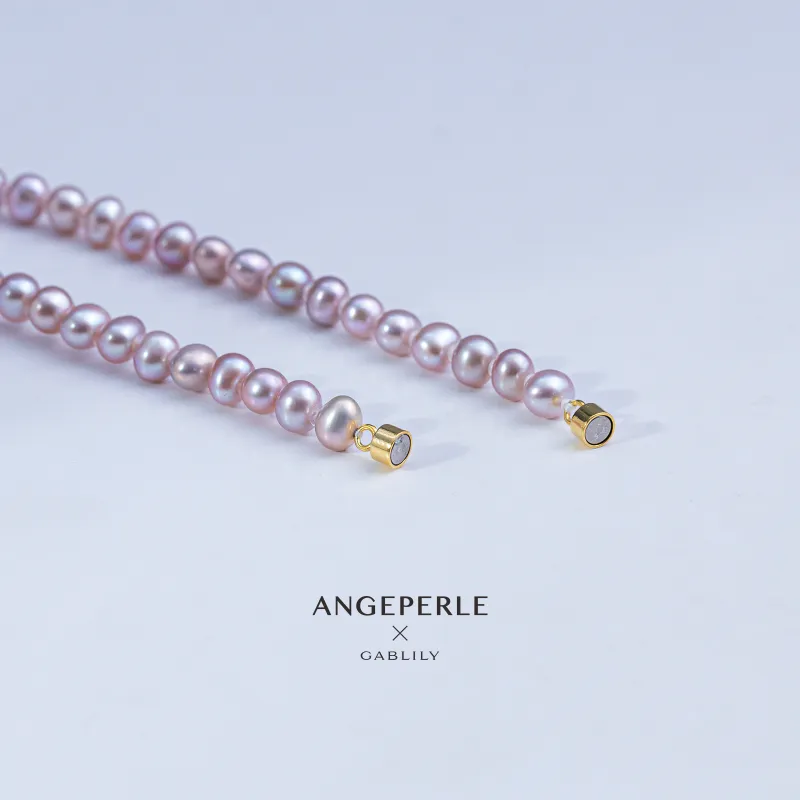 ANGEPERLE Pearl Necklaces Women's-4