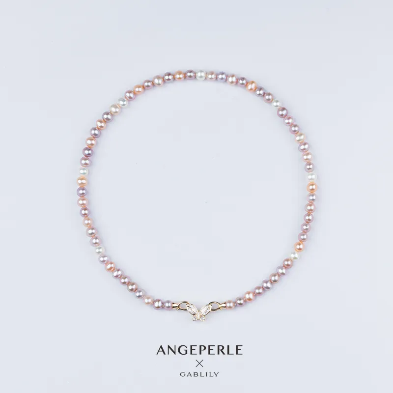 ANGEPERLE Pearl Necklaces Women's-2