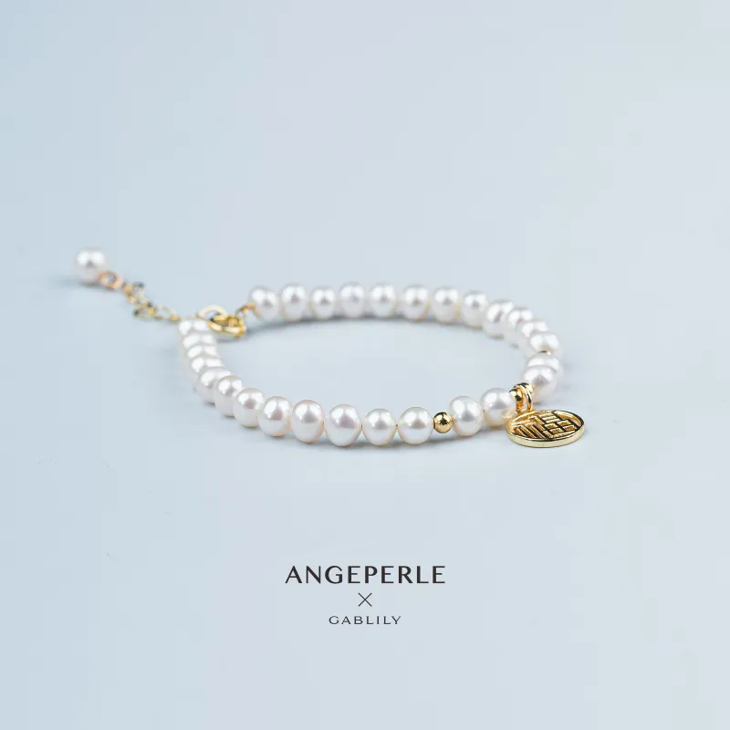 ANGEPERLE Pearl Bracelets Women's-3