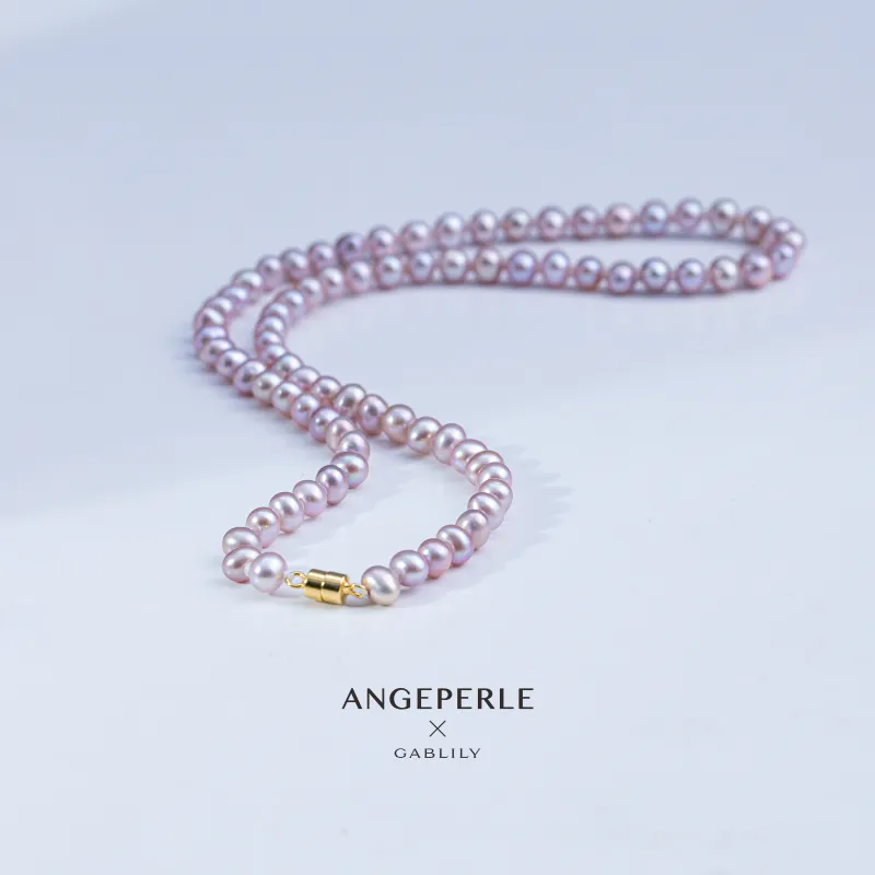 ANGEPERLE Pearl Necklaces Women's-3