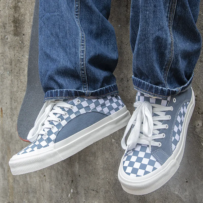 WANSWER Skateboard Shoes Unisex Low Top White-9