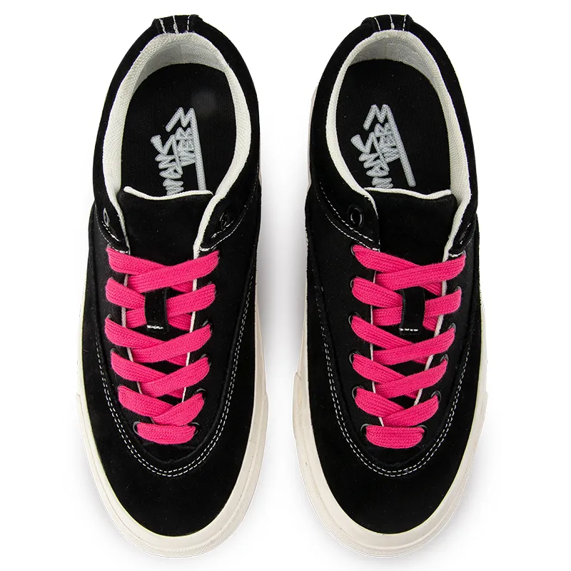 WANSWER Coverage Anti-Slip And Wear-Resistant Low-Top Skateboard Shoes Unisex Black Pink White-3