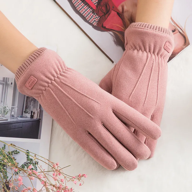 SNOW FLYING Cotton Gloves Women's-3