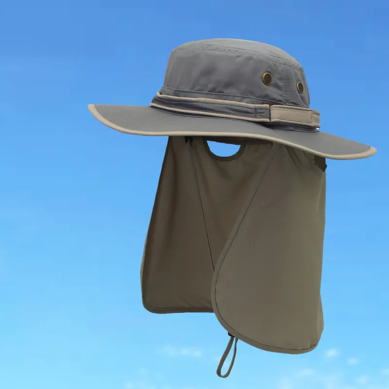 NIUMJ Polyester Bucket Hats Unisex-3