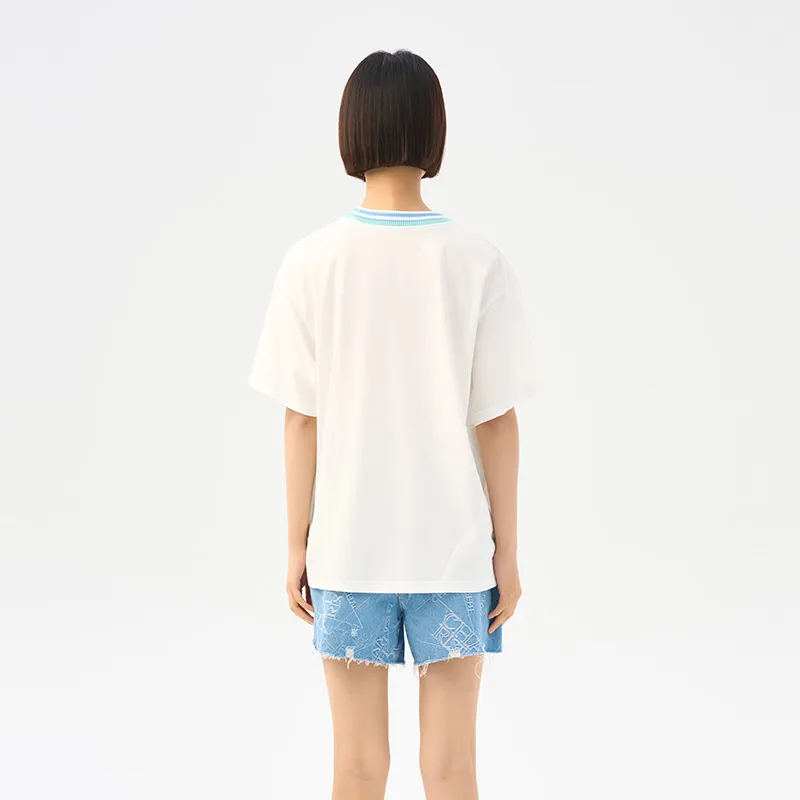 CHAU·RISING T-Shirt Women's White-2
