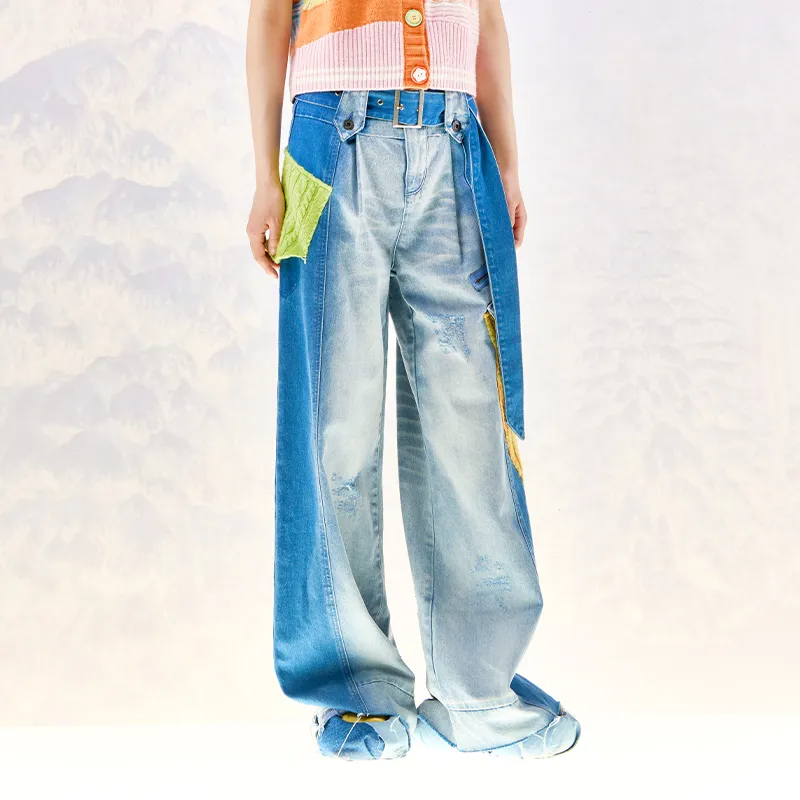 CHAU·RISING Jeans Women's Blue-2