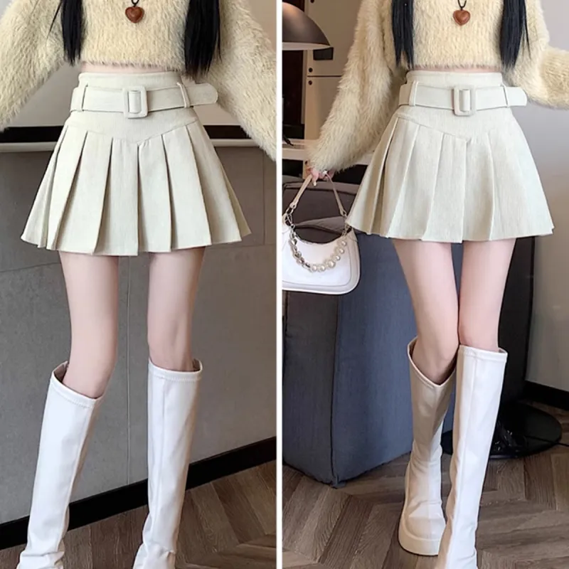 Ya Sheep People Casual Short Skirts Women's-4