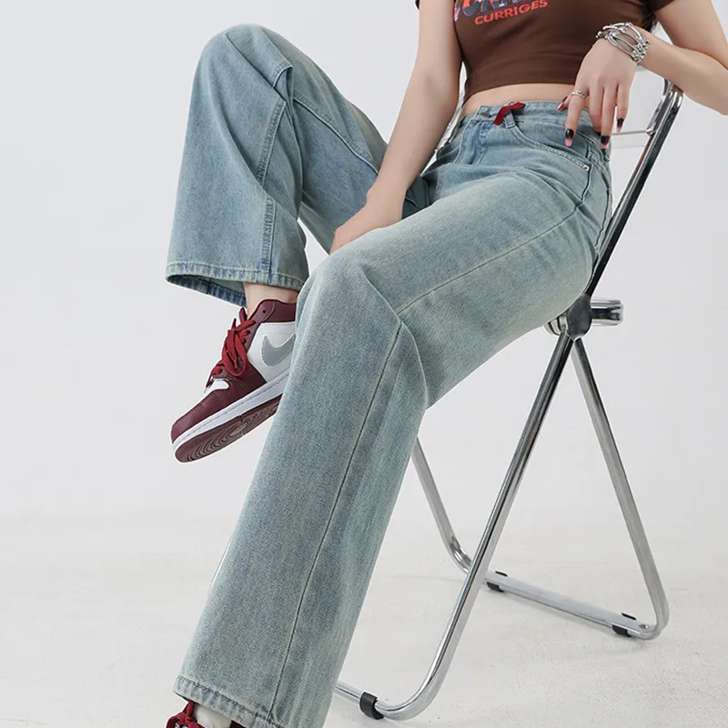 Ya Sheep People Jeans Women's Light Blue-5