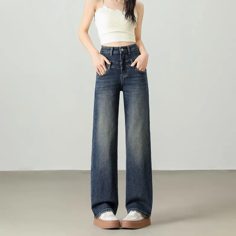 Ya Sheep People Jeans Women's Vintage Blue-2