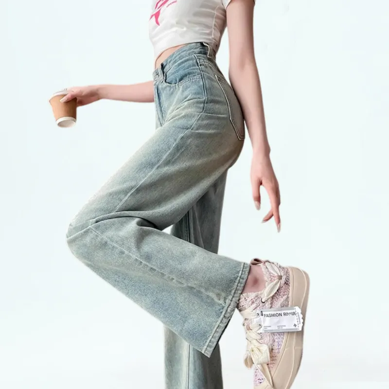 Ya Sheep People Jeans Women's Light Blue-4