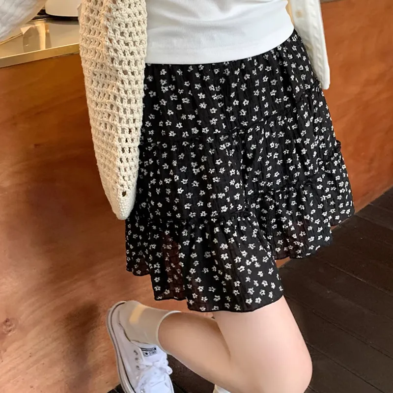 Ya Sheep People Casual Short Skirts Women's-5