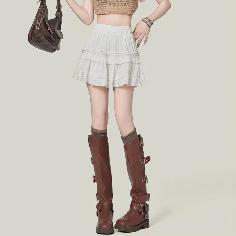 Ya Sheep People Casual Short Skirts Women's-6