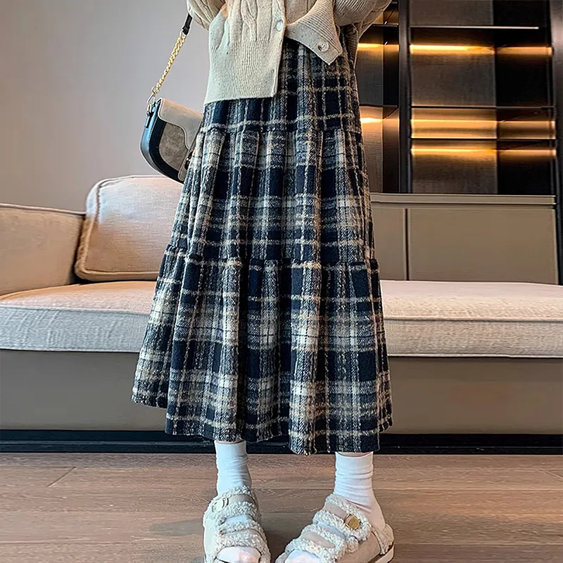 Ya Sheep People Casual Long Skirts Women's-6
