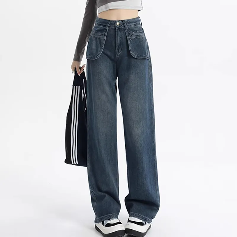 Ya Sheep People Jeans Women's Blue-4