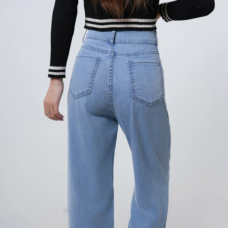Ya Sheep People Jeans Women's Light Blue-5