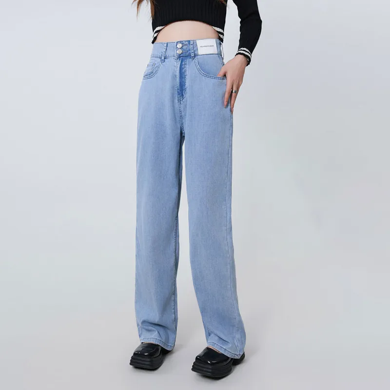 Ya Sheep People Jeans Women's Light Blue-3