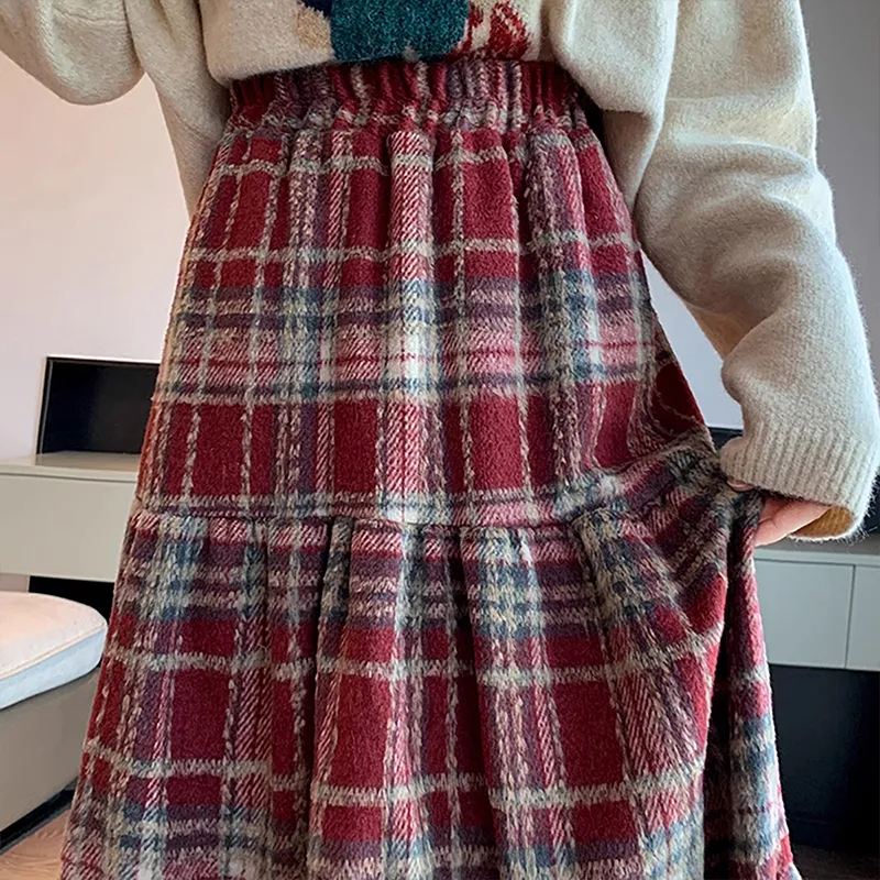 Ya Sheep People Casual Long Skirts Women's-2