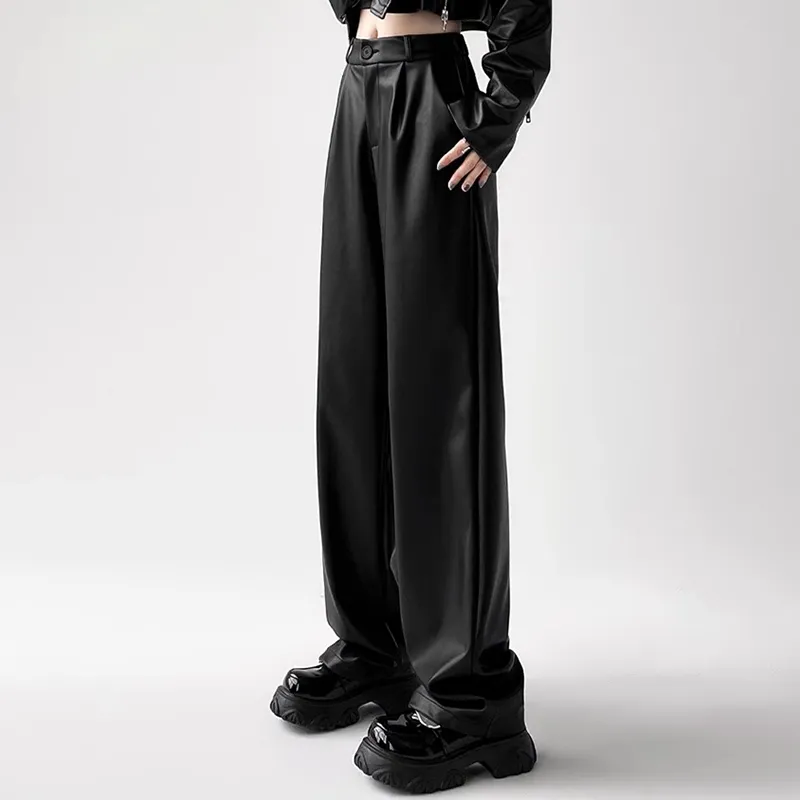 Ya Sheep People Casual Pants Women's Black-4