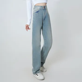 Ya Sheep People Jeans Women's Light Vintage Blue