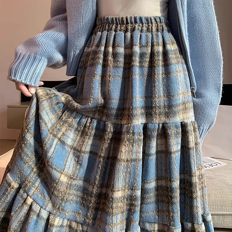 Ya Sheep People Casual Long Skirts Women's-13