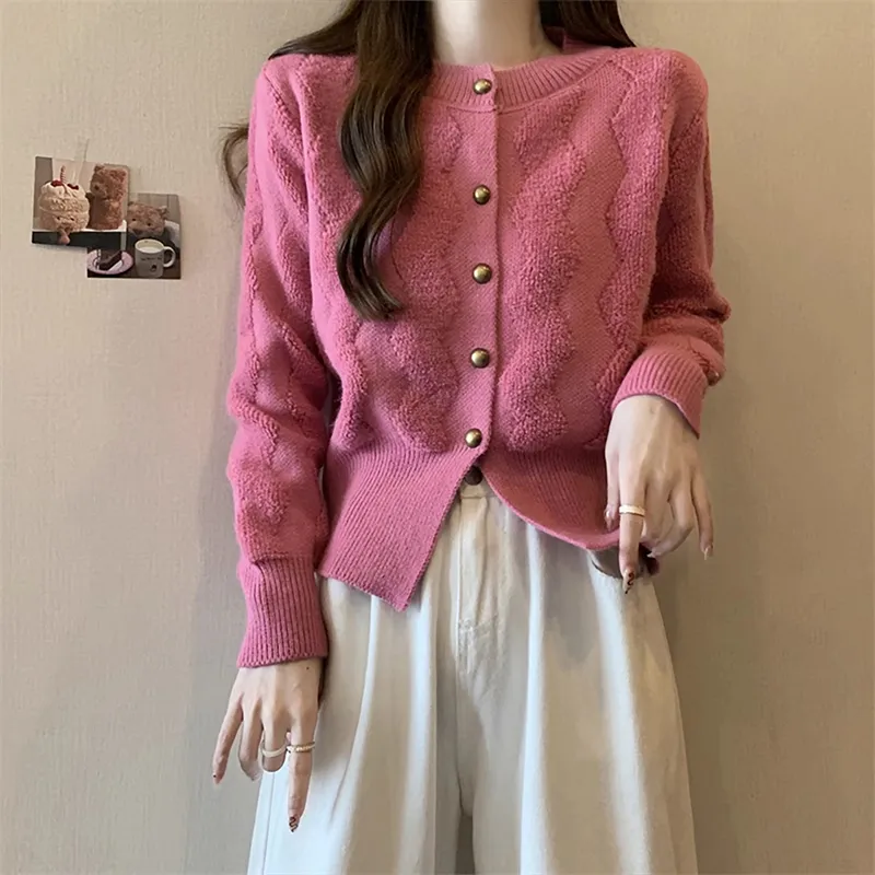 Ya Sheep People Sweater Women's Pink-5