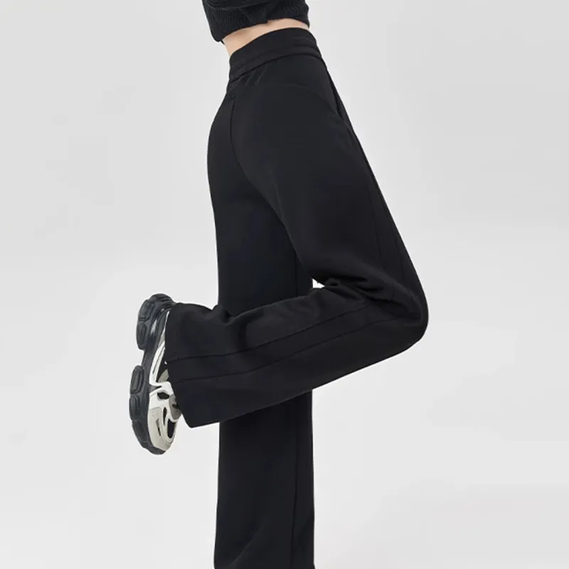 Ya Sheep People Casual Pants Women's Black-3