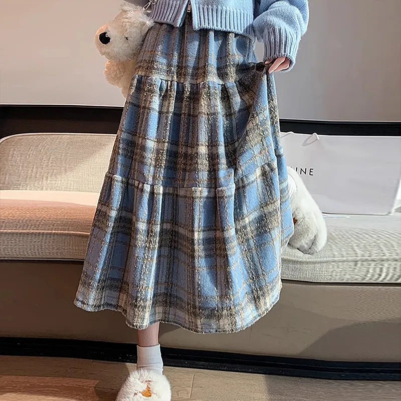 Ya Sheep People Casual Long Skirts Women's-12