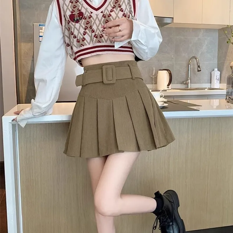 Ya Sheep People Casual Short Skirts Women's-16