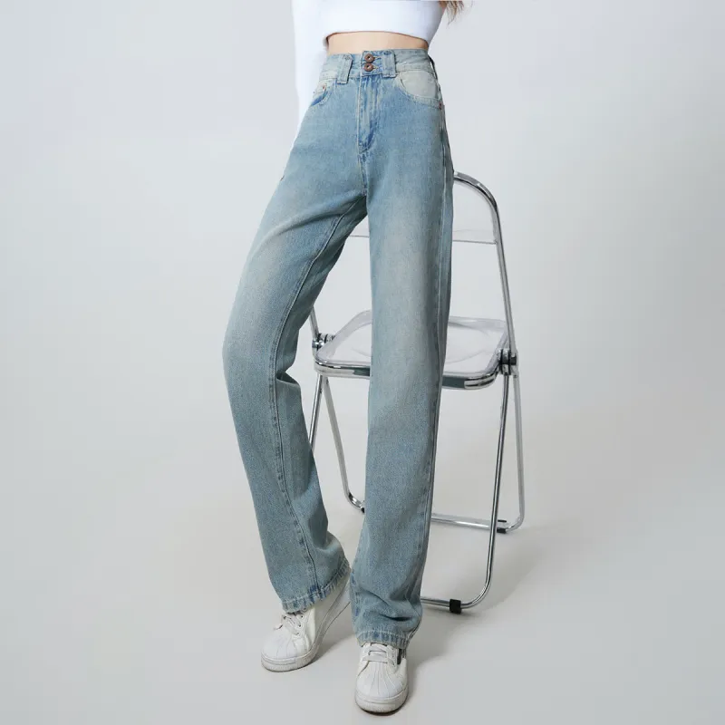 Ya Sheep People Jeans Women's Light Vintage Blue-2