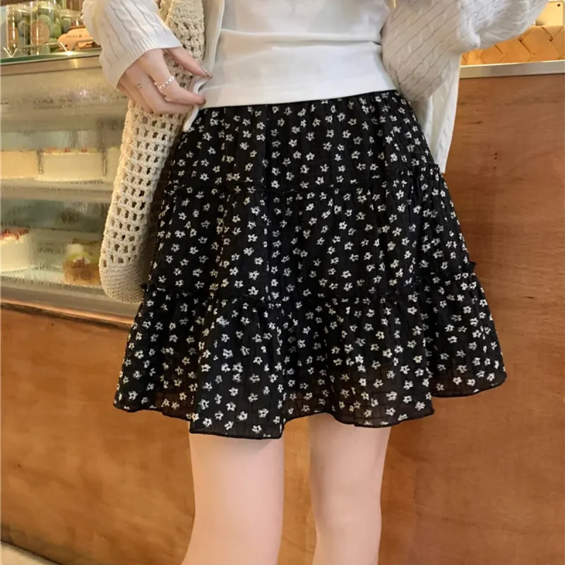 Ya Sheep People Casual Short Skirts Women's-1