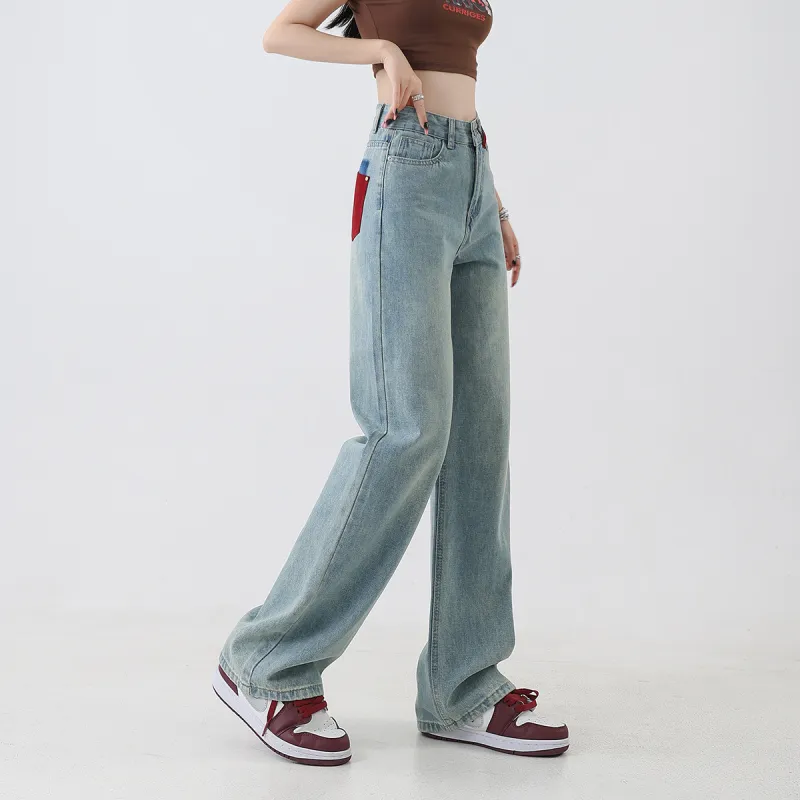 Ya Sheep People Jeans Women's Light Blue-3