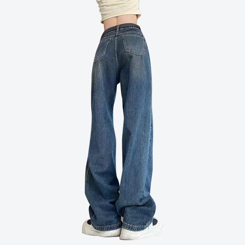 Ya Sheep People Jeans Women's Blue-6