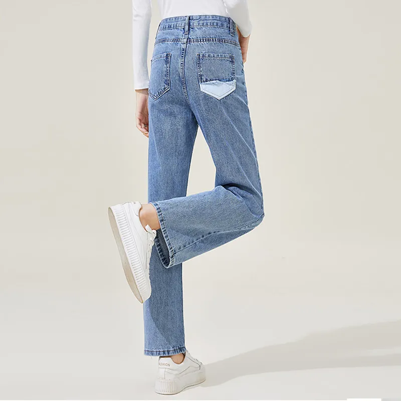 Ya Sheep People Jeans Women's Light Vintage Blue-2