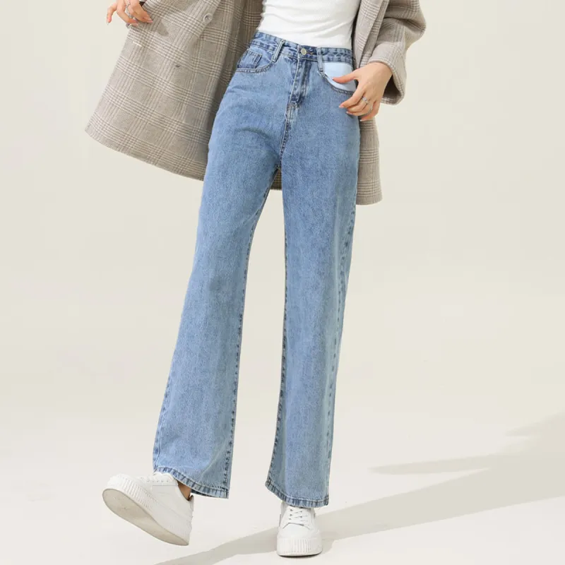Ya Sheep People Jeans Women's Light Vintage Blue-1