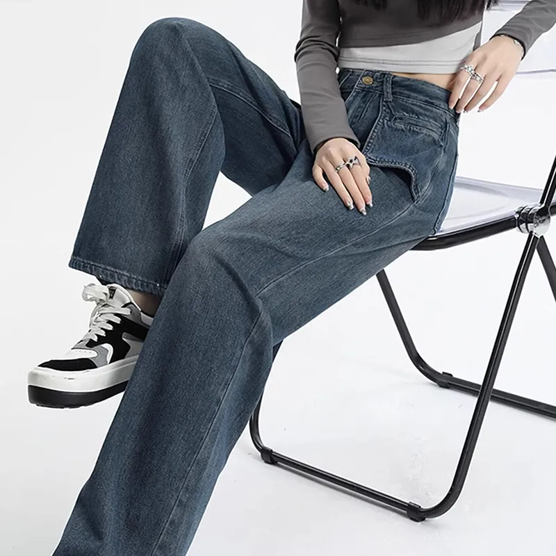 Ya Sheep People Jeans Women's Blue-5