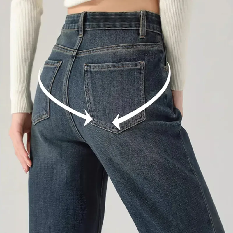 Ya Sheep People Jeans Women's Blue-6