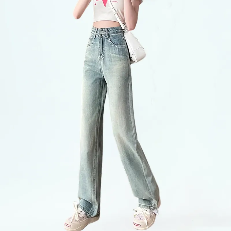 Ya Sheep People Jeans Women's Light Blue-6