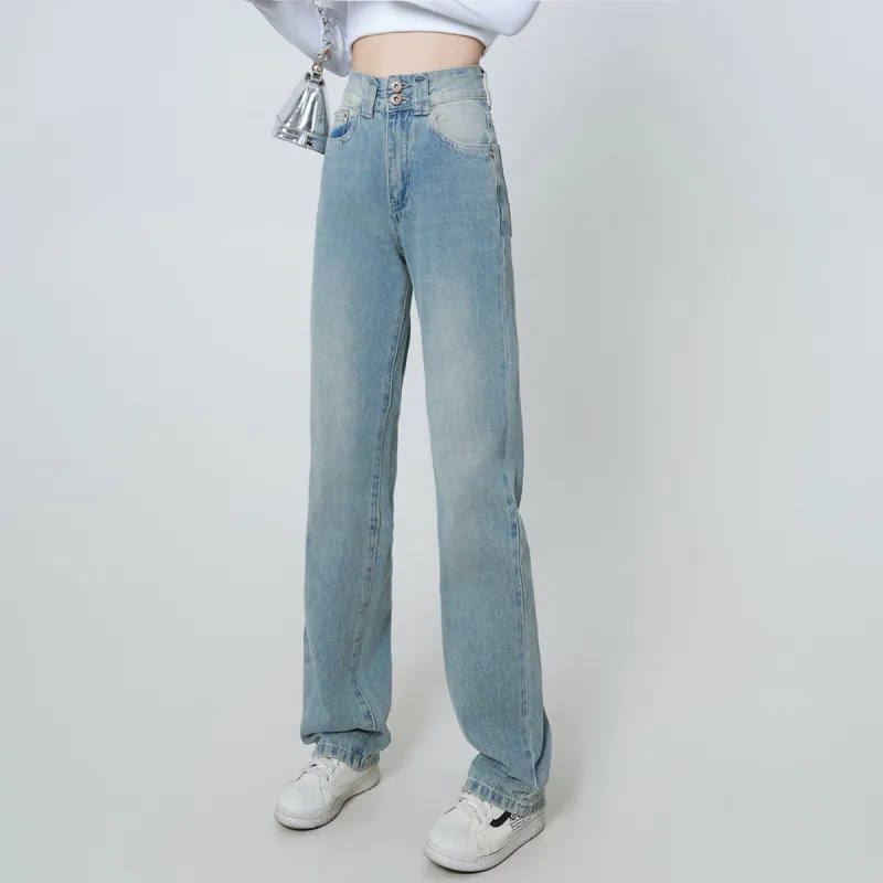 Ya Sheep People Jeans Women's Light Vintage Blue-3