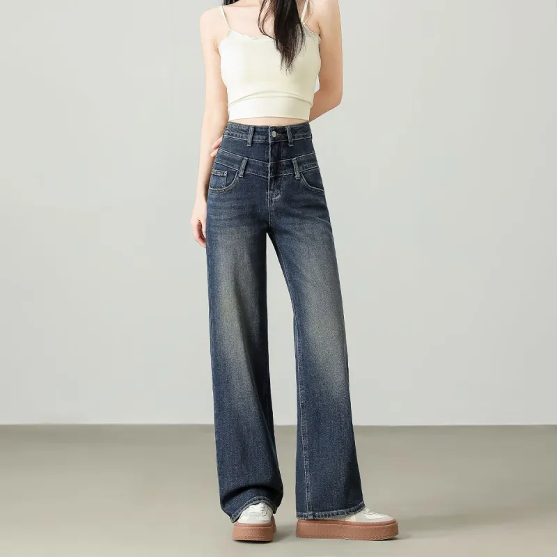 Ya Sheep People Jeans Women's Vintage Blue-3