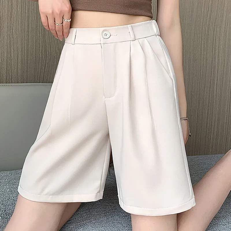 Ya Sheep People Casual Shorts Women's Khaki-2