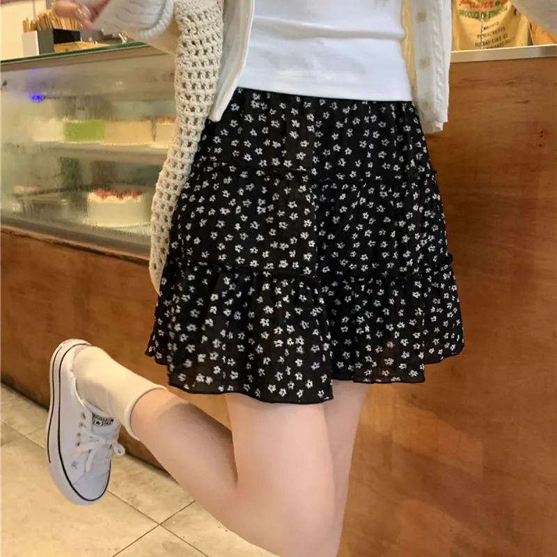 Ya Sheep People Casual Short Skirts Women's-4