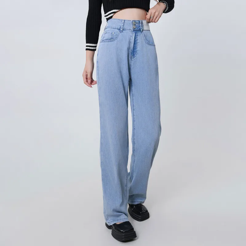 Ya Sheep People Jeans Women's Light Blue-2