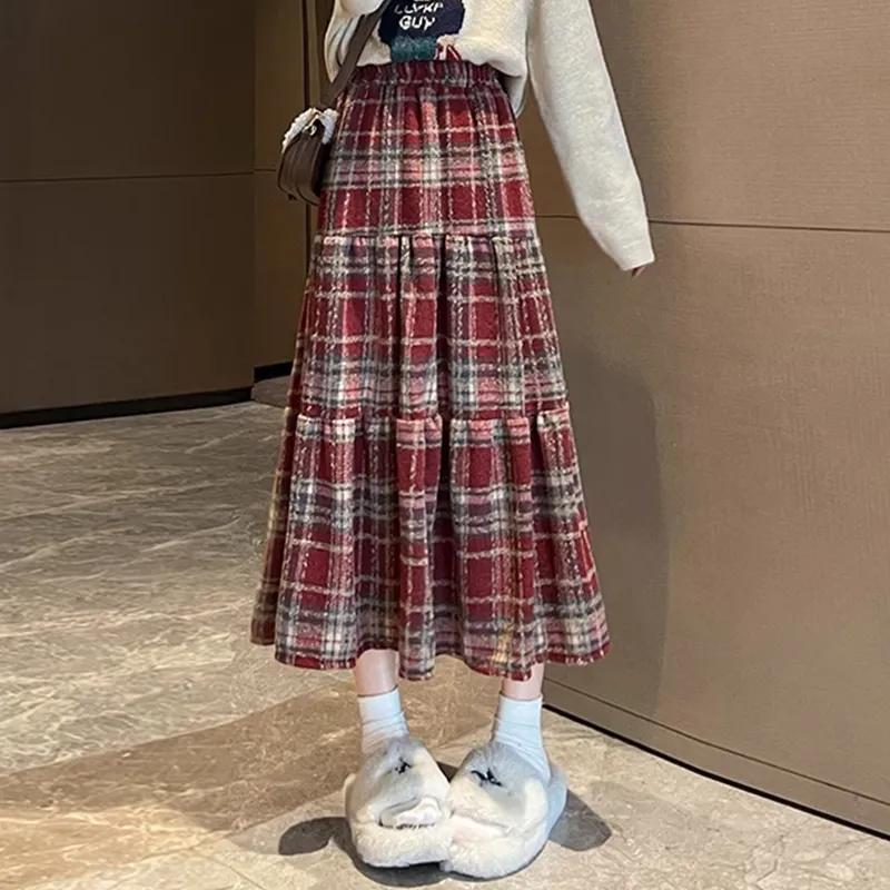 Ya Sheep People Casual Long Skirts Women's-3