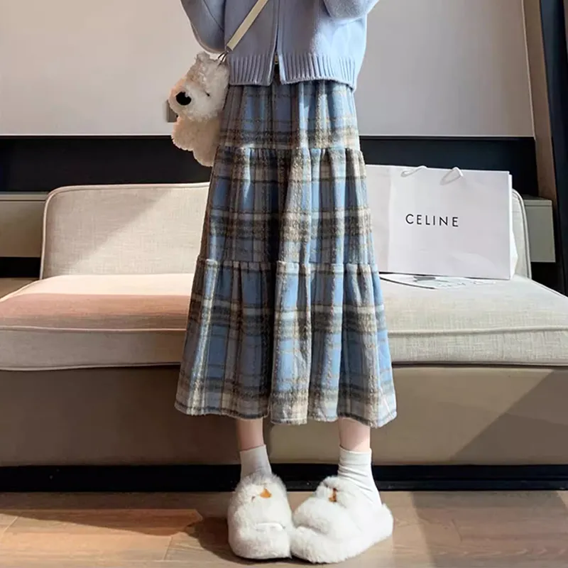 Ya Sheep People Casual Long Skirts Women's-15