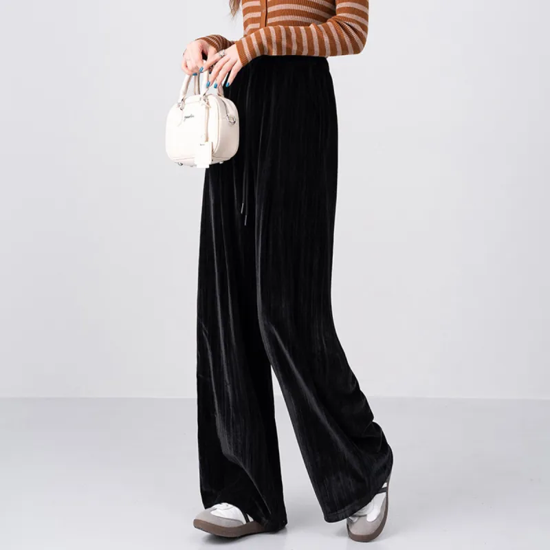 Ya Sheep People Casual Pants Women's Black-6