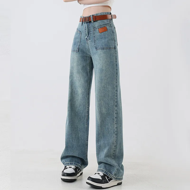 Ya Sheep People Jeans Women's Light Blue-5